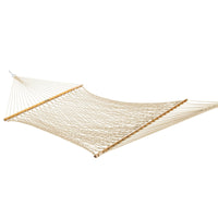 Castaway Hammocks 55 in. W X 82 ft. L 2 person White Rope Hammock