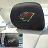 NHL - Minnesota Wild Embroidered Head Rest Cover Set - 2 Pieces