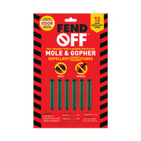 Orcon Fend Off Animal Repellent Odor Tubes for Gophers and Moles