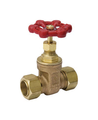 BK Products ProLine 3/4 in. Comp x Comp Brass Gate Valve