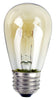 Incandescent Bulb, Amber, 60 Lumens, 11-Watts, 2-Pk.