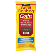 Minwax Semi-Transparent Walnut Water-Based Acrylic Wiping Stain And Finish 8 Pk