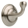 Delta Windemere 2-1/2 in. H X 2-5/16 in. W X 2-3/16 in. L Brushed Nickel Silver Robe Hook