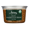 Aurora Natural - Flax Seed Organic Golden - Case of 12-12 OZ