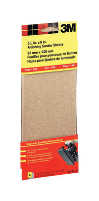 3M 9215Es Fine Finishing Sanding Sheets 6 Count