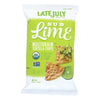 Late July Snacks Organic Multigrain Snack Chips - Sublime - Case of 12 - 5.5 oz.