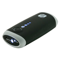 Portable Back Up Battery With Emergency Flashlight, 4400Mah