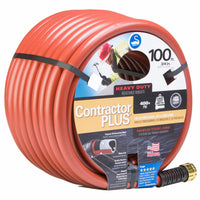 Garden Hose, Farm & Ranch Duty, 450 PSI, Dark Red, 3/4-In. x 100-Ft.