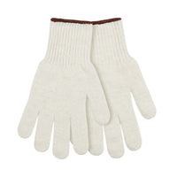 MED WHT Poly/Cott Glove (Pack of 12)