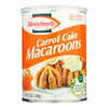 Manischewitz - Macaroons Carrot Cake - Case of 12-10 OZ