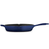 12 in Enameled Cast-Iron Series 1000 Skillet - Gradated Cobalt