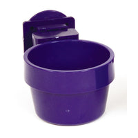 Slide-N-Lock Pet Feeding Crock, Attaches to Cage, 10-oz Assorted