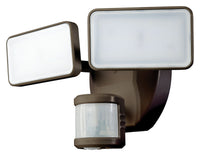 Heath Zenith Motion-Sensing Hardwired LED Bronze Security Light