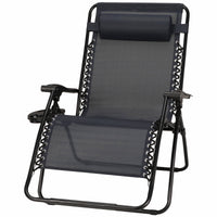 Sunny Isles Zero Gravity Chair, Coated Steel Frame, Navy, XL