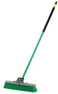 Quickie Bulldozer Polypropylene 18 in. Indoor/Outdoor Broom (Pack of 4)