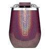 Brumate Uncorkd 14 oz Wine Glitter Merlot BPA Free Wine Tumbler