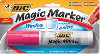 Bic MWXP11-PINK Jumbo Pink Bic® Magic Marker® Window Marker (Pack of 6)