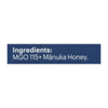 Manuka Health - Honey Manuka Go Mgo 115 - 1 Each-12 CT