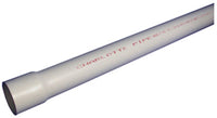 Schedule 40 DWV PVC Pressure Pipe, Bell End, 450 PSI, 1-In. x 20-Ft.