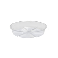 Bond CVS008 8" Clear Plastic Saucers (Pack of 25)