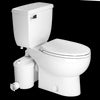 Saniflo SaniBest Pro 2-Piece Single Flush Elongated Toilet with 1hp Grinder Pump