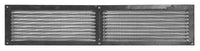 Aluminum Face On Vent, Galvanized, 16 In. x 4 In.