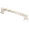 Hickory Hardware P3232-SN 3-3/4" Satin Nickel Bridge's Cabinet Pull