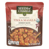 Seeds Of Change Tikka Masala Simmer Sauce - Case of 6 - 8 OZ