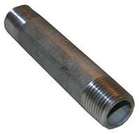 Stainless Steel Pipe Nipple, 1/2 x 6-In.