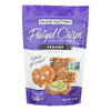 Pretzel Crisp Pretzel Crisps - Sesame - Case of 12 - 7.2 oz