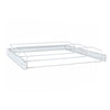 Organized Living Freedom Rail 4 in.   H X 23 in.   W X 17-3/4 in.   L Steel Shoe Rack