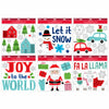 Impact Innovations Christmas Window Clings Multicolored Plastic 1 each (Pack of 24)