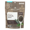 Navitas Naturals Chia Seeds - Organic - Raw - 8 oz - case of 12