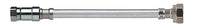 BK Products 3/8 in.   Compression  T X 1/2 in.   D FIP 20 in.   Stainless Steel Faucet Supply Line