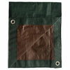 Hunter Green/Brown Polyethylene Tarp, 30 x 50-Ft.