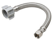 B And K Industries 496-102 3/8" X 7/8" X 9" Braided Stainless Steel Toilet Supply Line