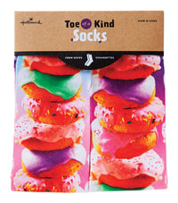 Hallmark Donuts Crew Socks Cotton 1 pk (Pack of 2)