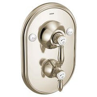 Polished nickel Posi-Temp(R) with diverter tub/shower valve only