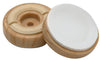 Shepherd Hardware Plastic Self Adhesive Dual Furniture Cups Woodgrain Round 2 in. W X 2 in. L 4 pk