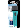 Rayovac Brite Essentials 20 lm Gray/Turquoise LED Flashlight D Battery