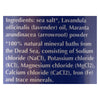 Ancient Secrets Aromatherapy Dead Sea Mineral Baths Lavender - 2 lbs