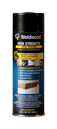 DAP Weldwood High Strength Modified Starch and Synthetic Polymer Spray Adhesive 16 oz