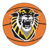 Fort Hays State University Basketball Rug - 27in. Diameter