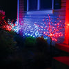 Celebrations  Platinum  Red  Light Burst  Yard Decor (Pack of 6)