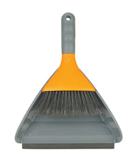 Casabella 9 in. W Soft Nylon Broom with Dustpan