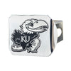 University of Kansas Metal Hitch Cover