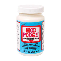 Plaid Mod Podge High Strength Glue Decoupage Paper 8 Oz.