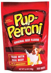 Pup-Peroni Dog Snacks 79100-51021 5.6 Oz Pup Peroni Original Beef Dog Snacks (Case of 8)