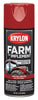 Krylon K01947000 12 Oz High Goss New Holland Red Farm & Implement Spray Paint (Pack of 6)