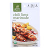 Simply Organic - Marinade Chili Lime - Case of 12 - 1.00 OZ